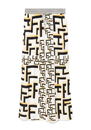 Camilla Temples Of Dendara pants - White