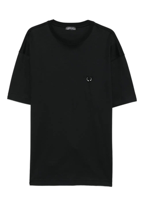 Mugler metallic-piercing T-shirt - Black