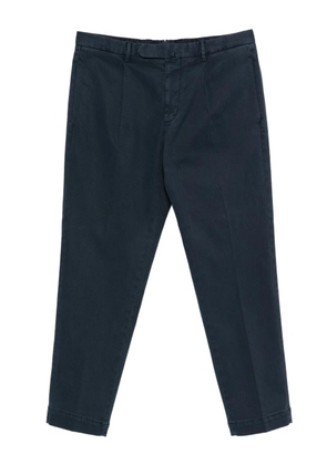 Dell'oglio pleat-detail chino trousers - Blue