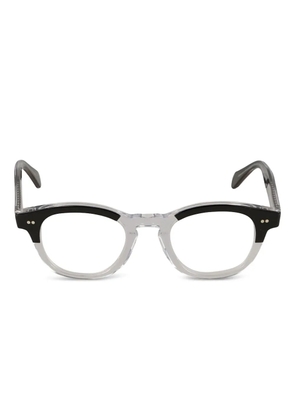 Kador Boston round-frame glasses - Black