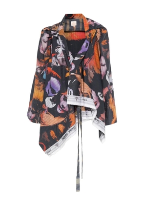 Vivienne Westwood Pre-Owned graphic-print blouse - Black
