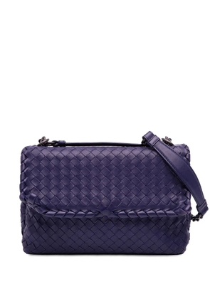 Bottega Veneta Pre-Owned 2012-2025 Small Nappa Intrecciato Olimpia shoulder bag - Purple