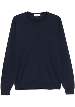Lardini fine-knit sweater - Blue