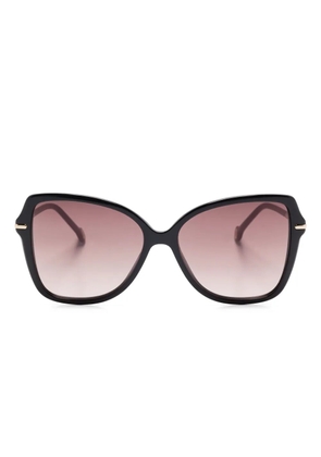 Carolina Herrera butterfly-frame sunglasses - Black