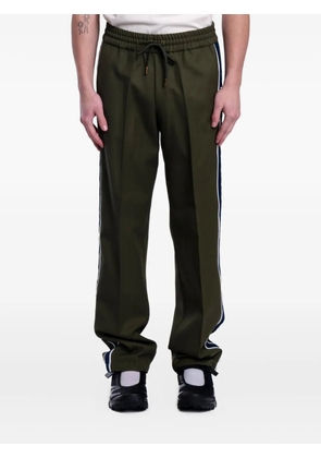 Drôle De Monsieur Torsades track pants - Green