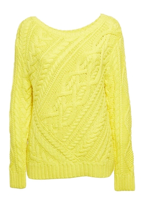 Polo Ralph Lauren Vintage cable-knit sweater - Yellow