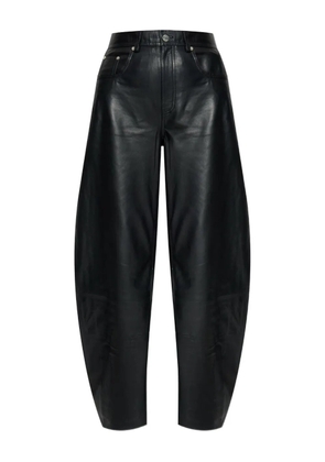 Gestuz leather trousers - Black