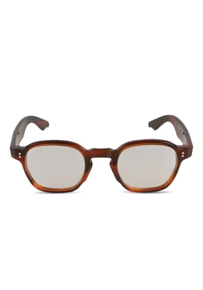 Kador K-Master tortoiseshell round-frames glasses - Brown
