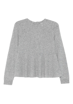 Ba&Sh peplum knitted top - Grey