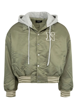 Nahmias hooded bomber jacket - Green