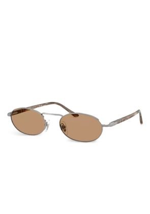 Persol oval-frame sunglasses - Silver