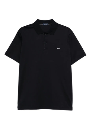 Paul & Shark logo-embroidery polo shirt - Black