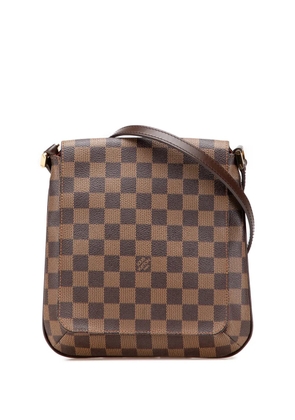 Louis Vuitton Pre-Owned 2004 Damier Ebene Musette Salsa Long Strap crossbody bag - Brown