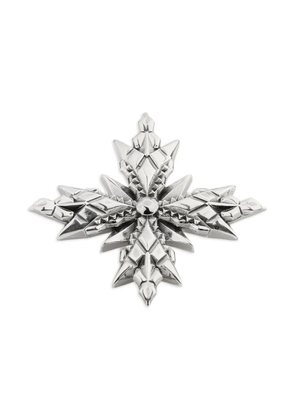 Emanuele Bicocchi Stella Ventis star-motif brooch - Silver