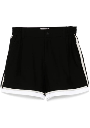 Feng Chen Wang slash pockets shorts - Black