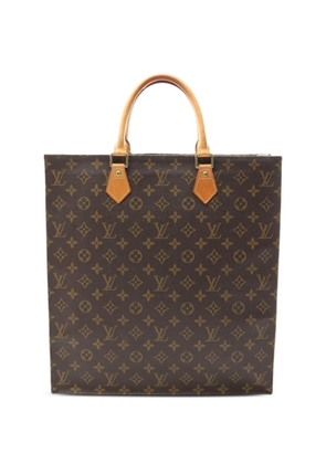 Louis Vuitton Pre-Owned 2002 Sac Plat monogram handbag - Brown