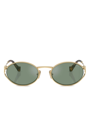 Miu Miu Eyewear round-frame sunglasses - Gold