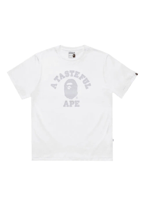 A BATHING APE® x JJJJound College short-sleeve T-shirt - White