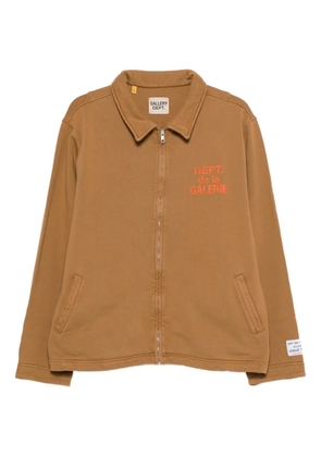 GALLERY DEPT. zip-up jacket - Brown