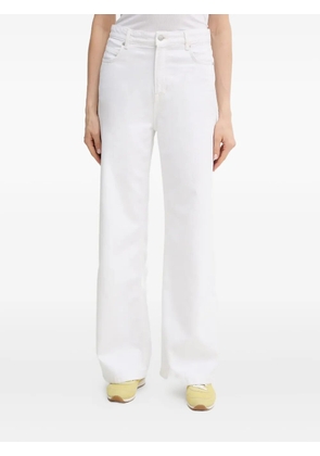 BOSS logo-patch jeans - White