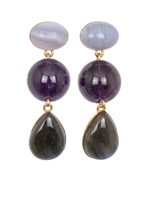 Jennifer Behr Natalia drop earrings - Gold