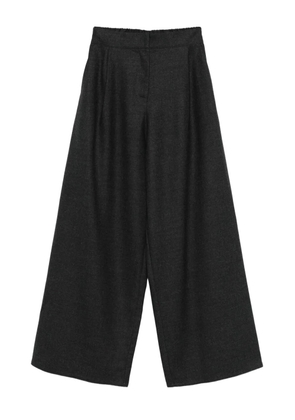 Dusan elasticated wool trousers - Grey