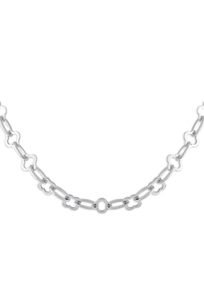 Van Cleef & Arpels 18K white gold Alhambra necklace - Silver
