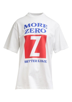 pushBUTTON graphic-print T-shirt - White