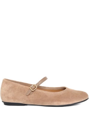 Sarah Chofakian Vestige ballerina shoes - Neutrals