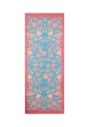 ETRO floral scarf - Blue