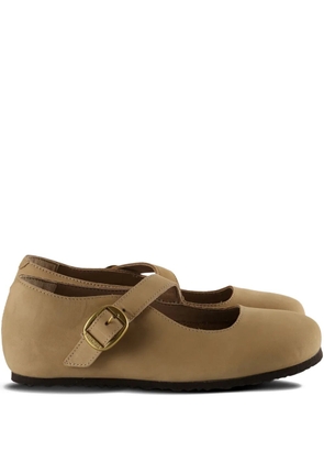 Birkenstock Tracy buckle-strap ballet flats - Neutrals