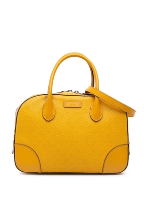 Gucci Pre-Owned 2016-2025 Diamante Bright Leather satchel - Yellow