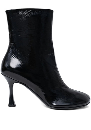 3juin 95mm Alessia zip-closure boots - Black