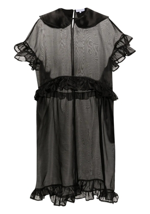 Ioana Ciolacu Dahlia ruffled dress - Black