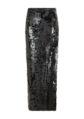 P.A.R.O.S.H. sequined midi skirt - Black