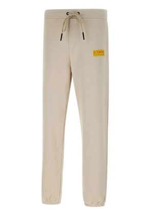 Iceberg logo-patch track pants - Neutrals