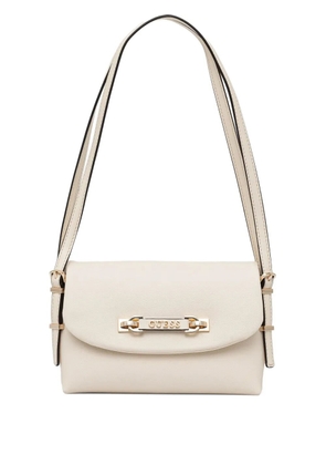 GUESS USA flap-front shoulder bag - Neutrals
