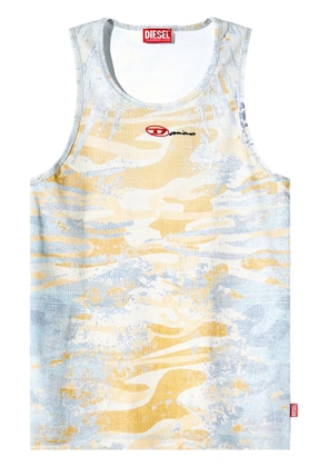 Diesel x Damiano David T-Lifty tank top - Blue