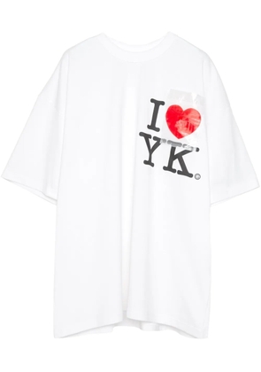 Yoshiokubo IYK t-shirt - White
