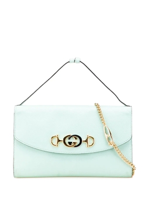 Gucci Pre-Owned 2016-2025 Small Leather Zumi satchel - Green