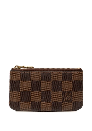 Louis Vuitton Pre-Owned 2005 Damier Ebene Key Pouch coin pouch - Brown