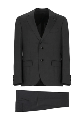 Lardini single-breasted wool suit - Grey