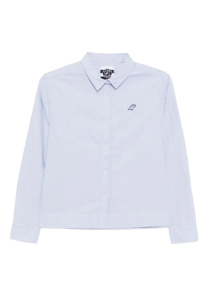 SPORT b. by agnès b. Dino-embroidered shirt - Blue