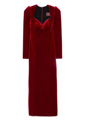 CRISTALLINI Mistique gown - Red