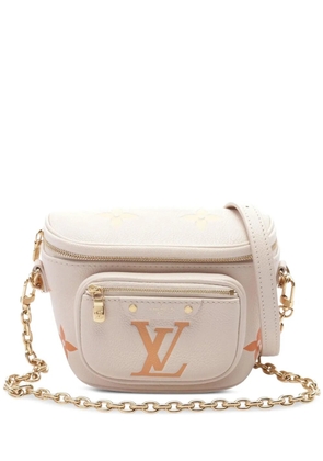 Louis Vuitton Pre-Owned 2021-2025 Monogram Empreinte Giant By The Pool Mini Bumbag satchel - Orange