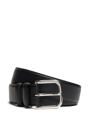 12 STOREEZ leather belt - Black