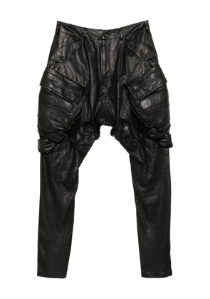 Julius Gas Mask Jodhpurs pants - Black