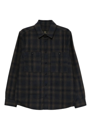 Belstaff logo-patched shirt - Brown
