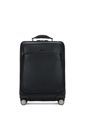 PIQUADRO zip-fastening trolley - Black