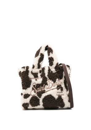 MC2 Saint Barth mini Teddy vanity tote bag - Brown